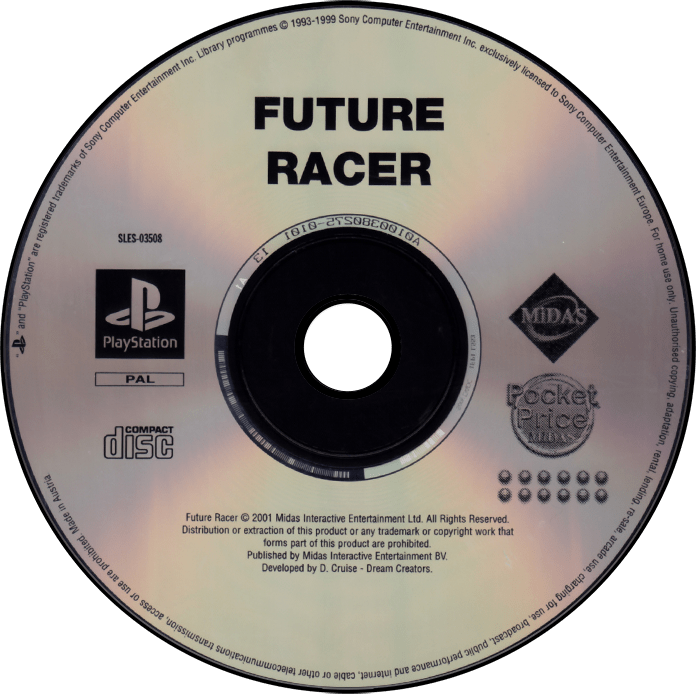 Future Racer media 5 for Playstation